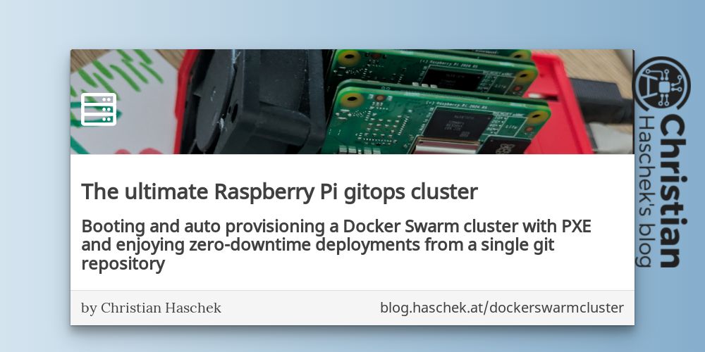 The ultimate Raspberry Pi gitops cluster